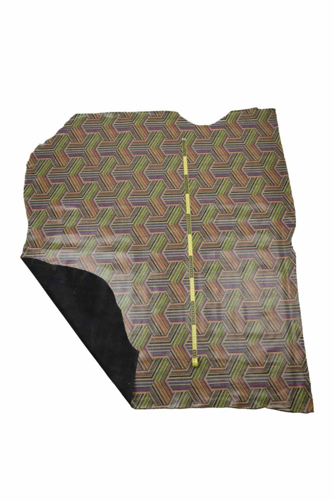 MULTICOLOR GEOMETRICAL textured...