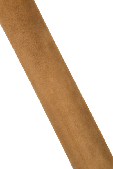 Tan TOP quality SUEDE leather hide, tan soft suede calfskin, good writing effect, 0.6 - 0.8 mm, for DIY projects