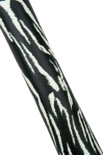 Pelle ZEBRA bianco - nero,... 2