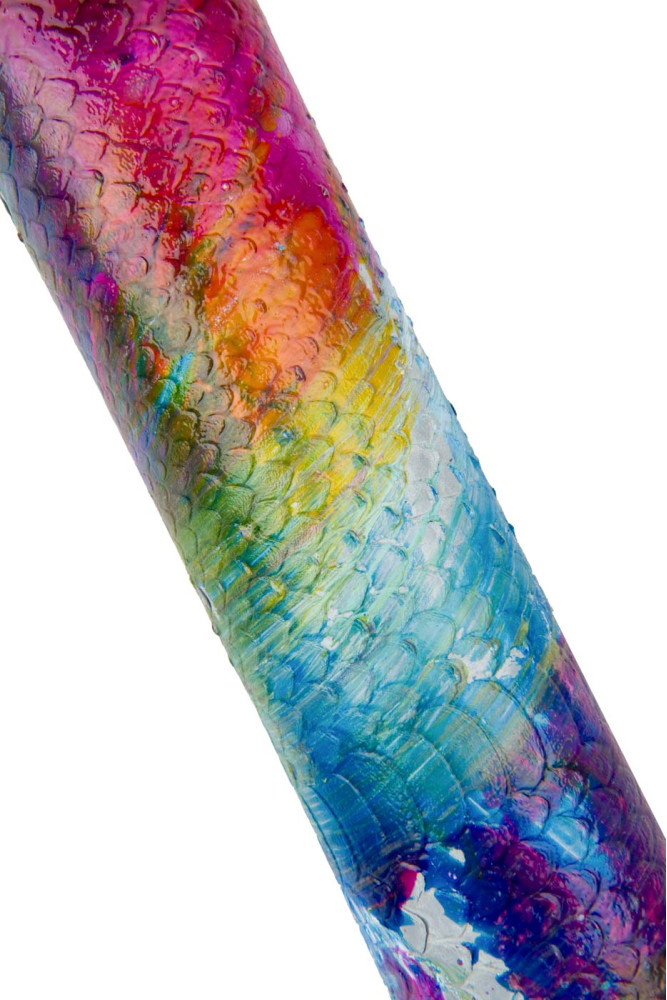 Pelle stampa RETTILE multicolor,...