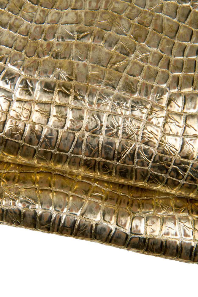 Pellame laminato oro stampa...