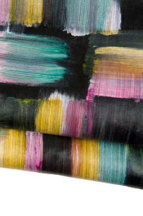 Pelle a SCACCHI multicolor,...