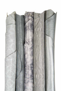 Lot of 5 skins grey silver...