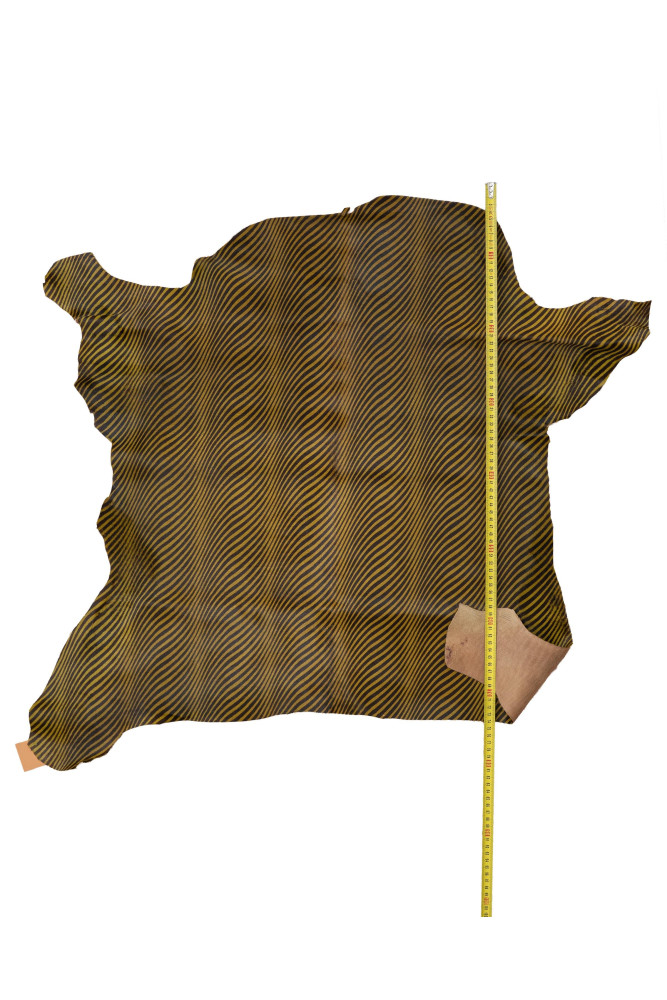 Pelle di cavallino stampa ZEBRA,...