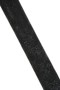 Black FLORAL textured... 2