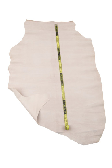 POWDER pink SUEDE leather skin, soft suede baby calf, perfect for crafting creations