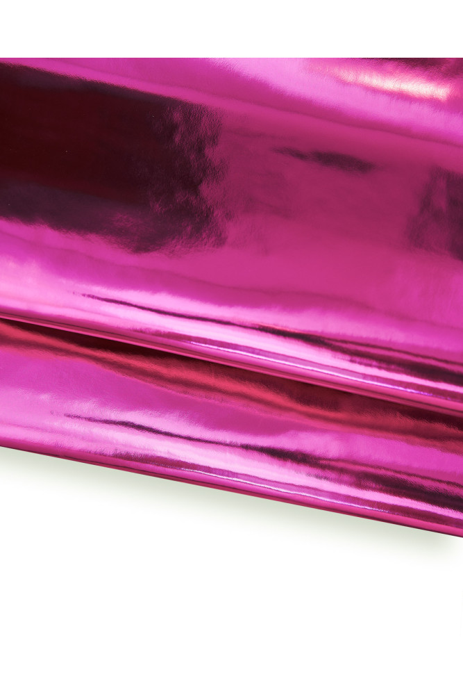 Set di 3 pelli fuxia laminate, pack...