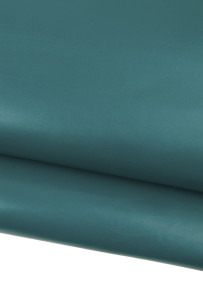 Green SMOOTH leather hide,...
