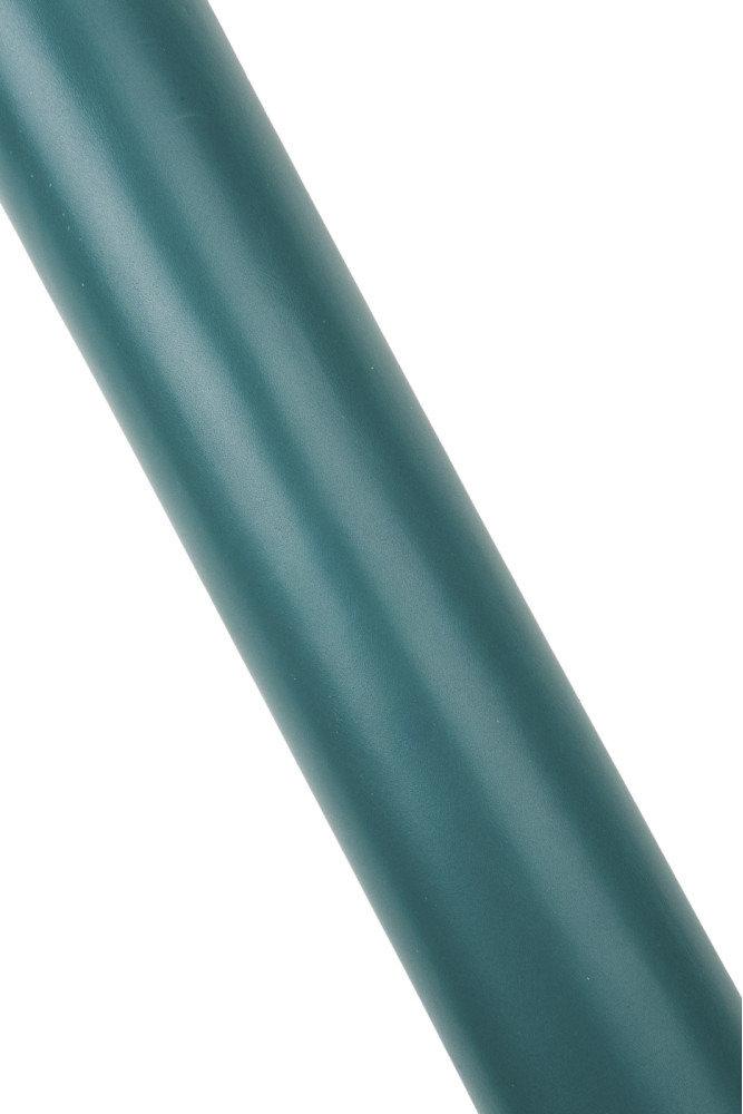 Green SMOOTH leather hide, semi...