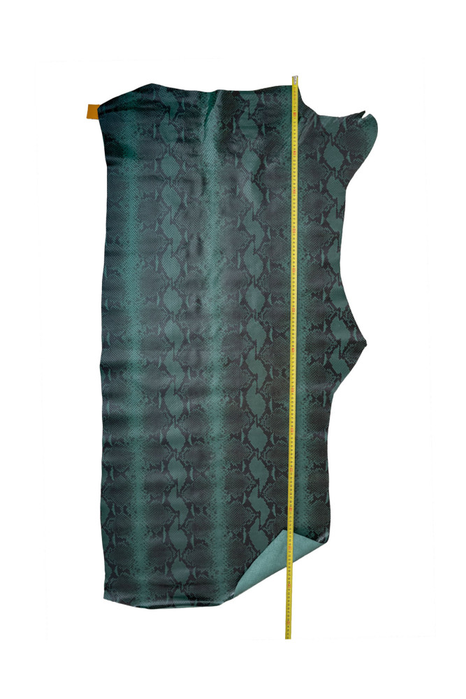 Pellame disegno RETTILE verde e nero,...