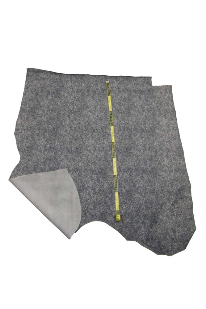 Grey FABRIC - like printed leather...