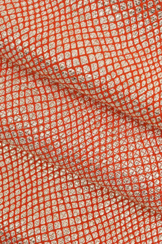 Red METALLIC snakeskin, REPTILE...