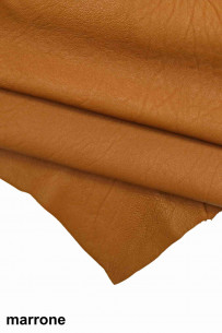 Brown THICK leather skin,...