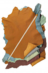 Brown THICK leather skin,... 2