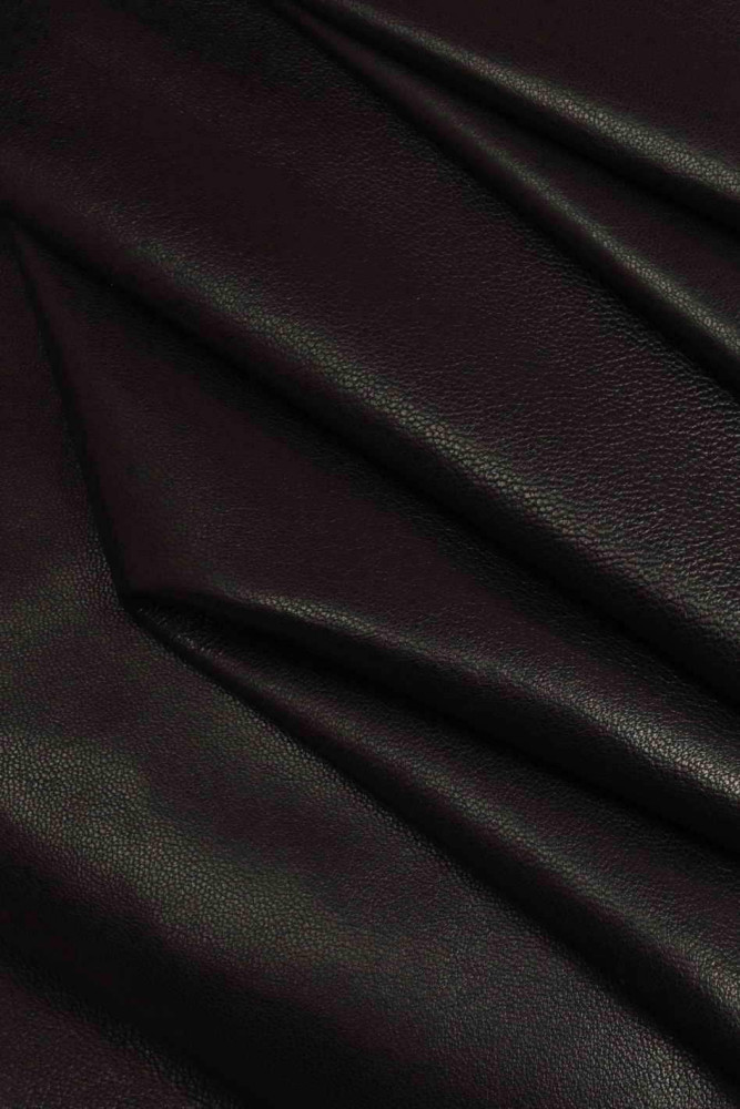 Nappa nera da abbigliamento, pellame...
