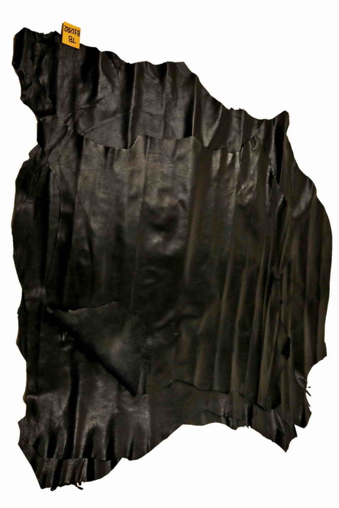 Nappa nera da abbigliamento, pellame...