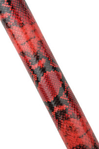 Pelle PITONE rosso nero... 2