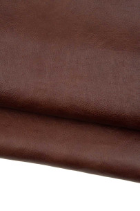Brown SMOOTH leather hide,...