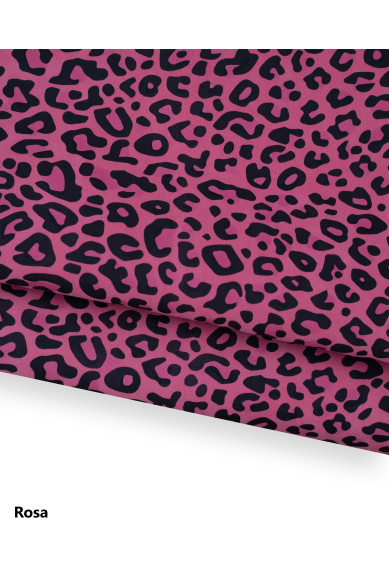 CAMOSCIO stampa LEOPARDO, pellame scamosciato stampa animalier rosso - rosa - verde, pelle morbida disegno ghepardo