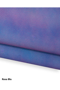 STRIPED leather hide, pink,... 2