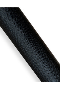 Black CROCODILE embossed... 2