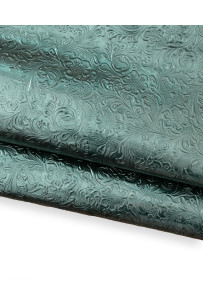 Green METALLIC FLORAL...