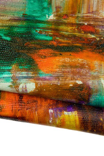 Multicolor HAND-PAINTED...