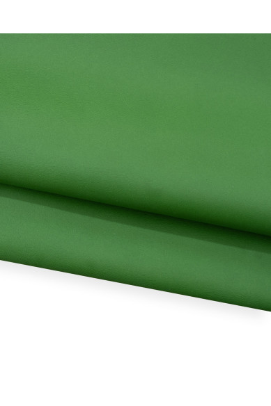 GREEN smooth leather hide, soft matt nappa skin ideal for footwear, clothing and crafting projects