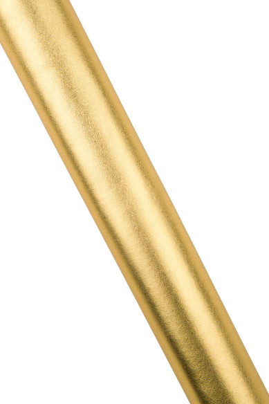 Gold smooth leather skin, METALLIC soft sheepskin, flat bright skin, 0.6 - 0.7 mm, ideal for hobbyists