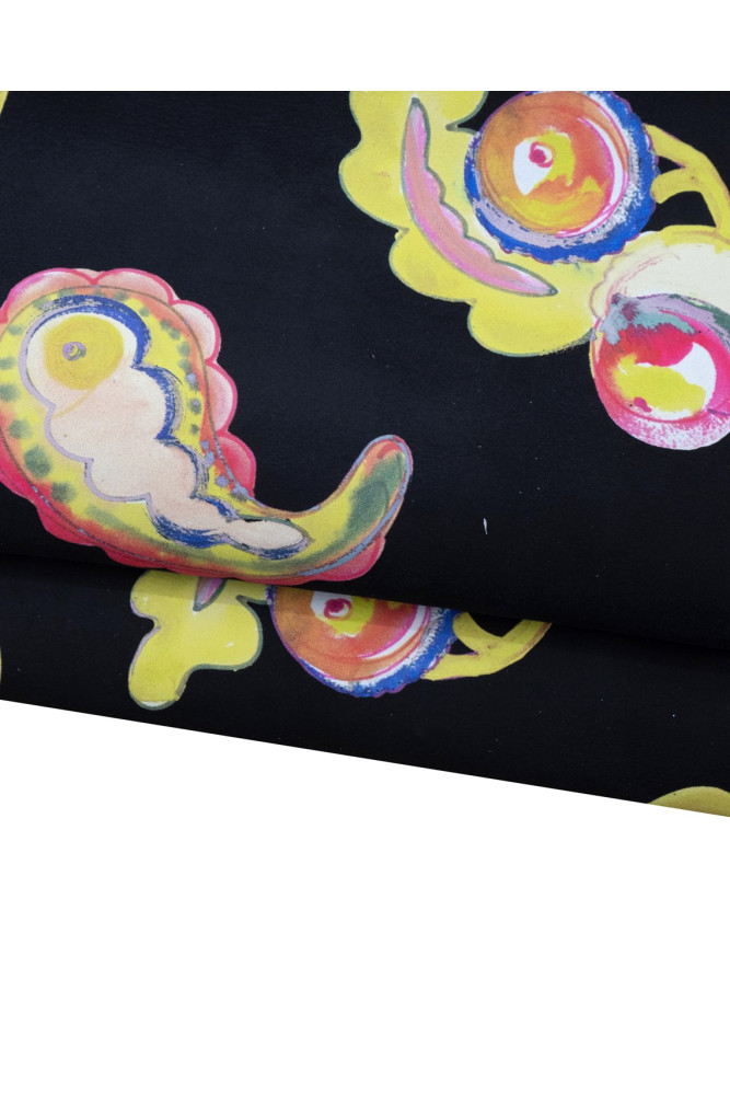 MULTICOLOR  leather skin, pop art...