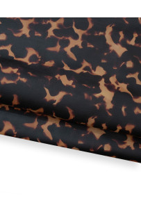 Brown and black leather...