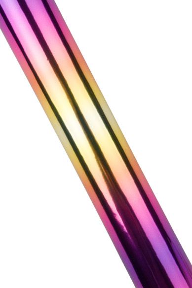 Pellame multicolor laminata SPECCHIO con effetto oleografico cangiante lucido, pelle di vitello, rigida,  per hobbisti