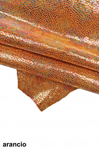 CRACKLE printed leather...