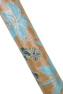 FLORAL printed leather... 2