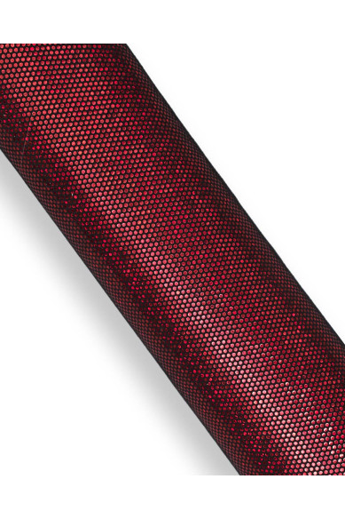 Lotto di 4 pelli tono rosso, pellami laminati, stampa flock, capre metallizzate morbide per fai da te