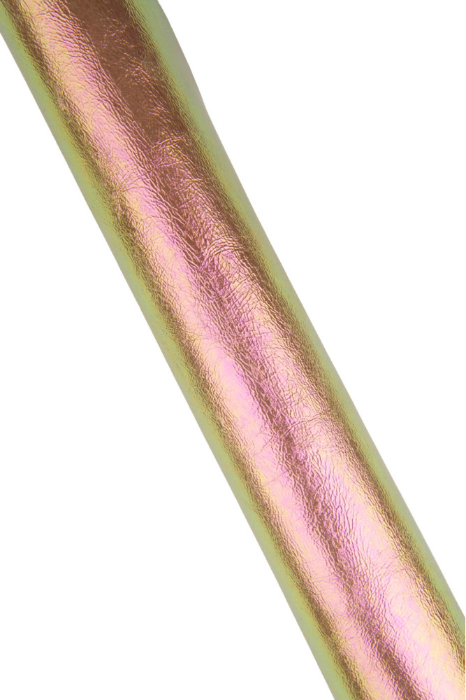 Pelle rosa IRIDESCENTE cangiante,...