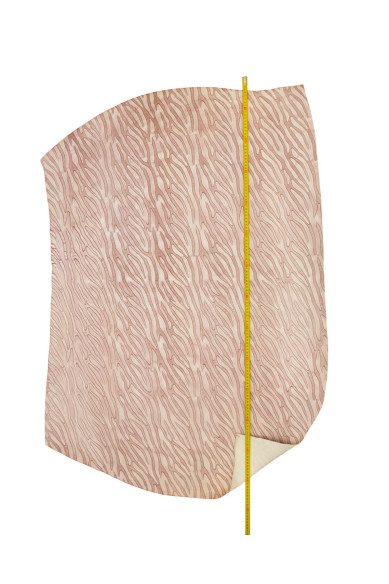 Pelle stampata simil ZEBRA rosa, vitello stampa animalier flock, pelle semi-lucida e morbida per artigianato