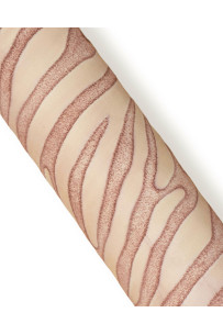 ZEBRA-like printed leather... 2