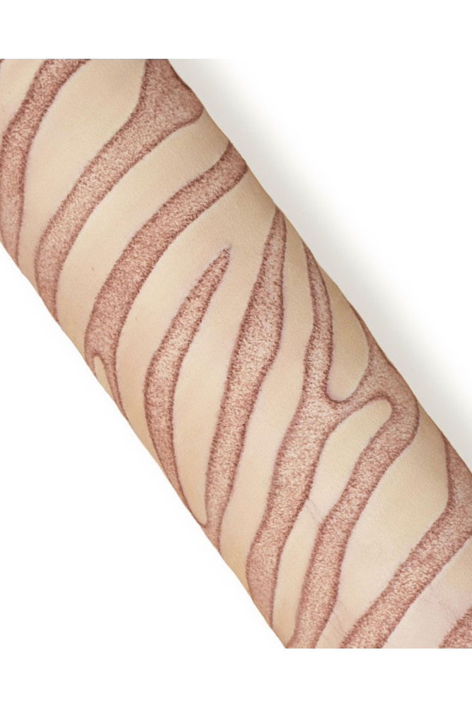 Pelle stampata simil ZEBRA rosa,...