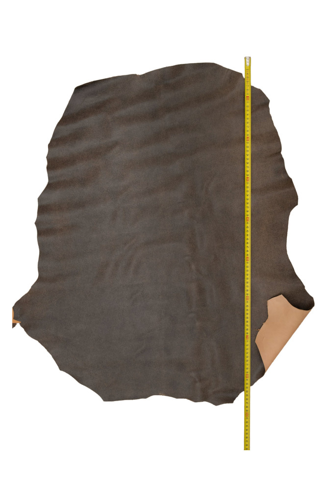 CRACKLE printed leather skin, black...