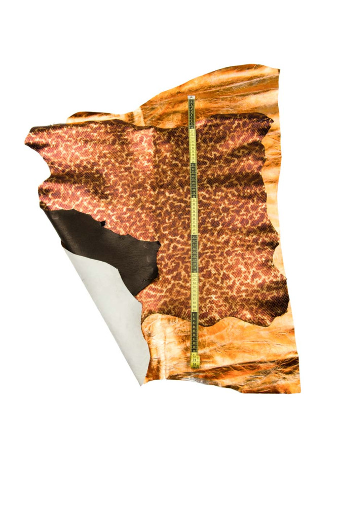 Bundle of 2 orange and brown,...