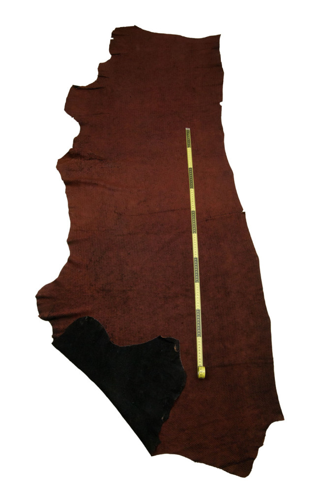 Brown black textured leather skin,...