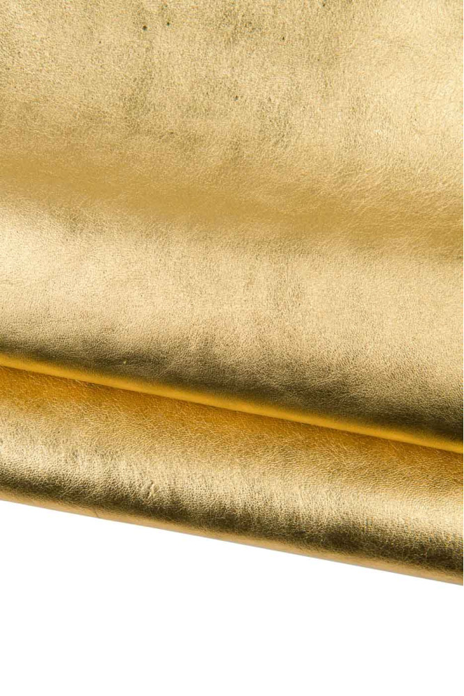 Pellame liscio ORO, laminata morbida,...