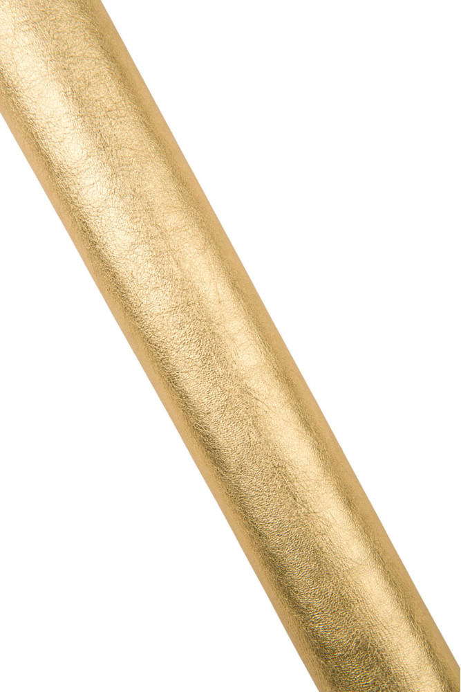 Gold smooth leather skin, METALLIC...