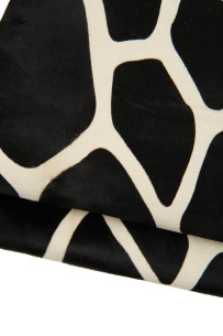 GIRAFFE printed HAIR ON... 2