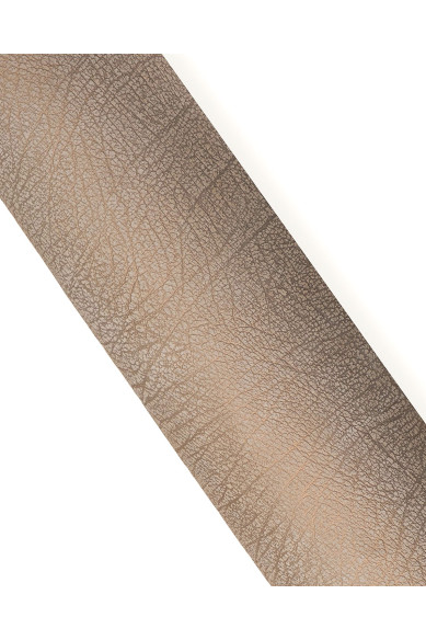 Beige gold ELEPHANT textured leather skin, calfskin animal print, soft metallic cowhide