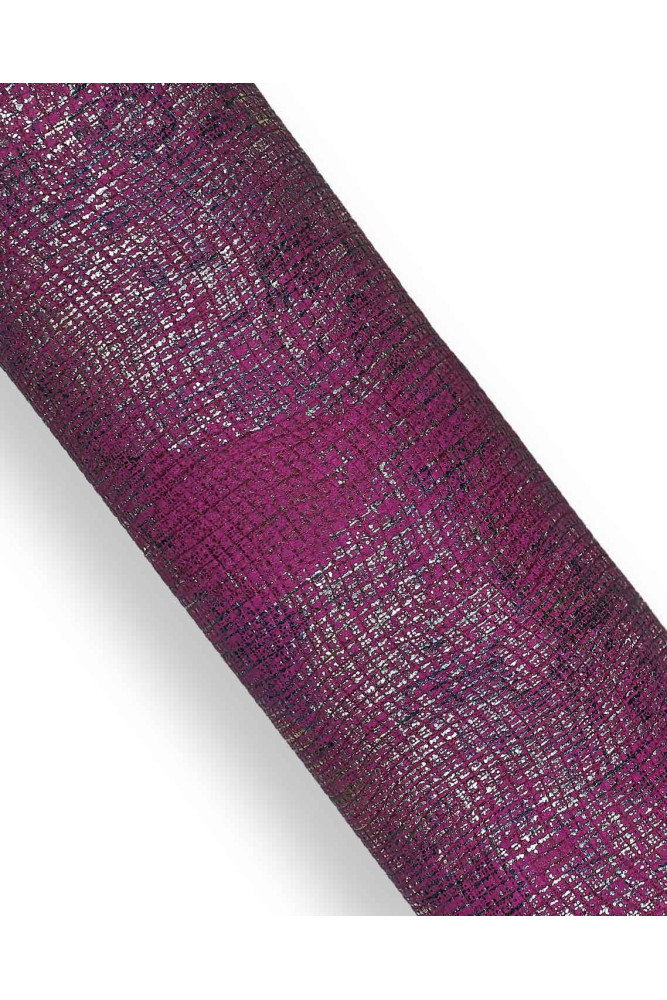 Lotto di 5 pelli fuxia e viola, capre...