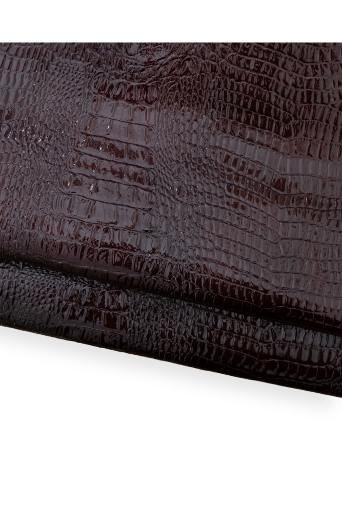 CROCODILE embossed leather hide,...