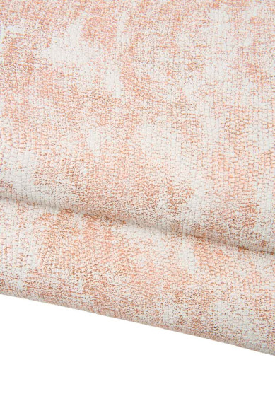 Bundle of 3 PINK leather skins, assortment of metallic and printed goatskins, ideal for diy projects B18310-MT(ST)