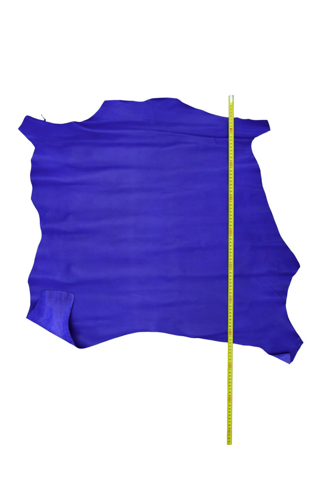 Electric BLUE smooth sheepskin NAPPA,...